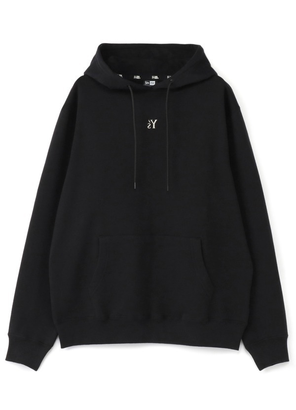 ワイズ×ニューエラのブラックパーカー、“Y's”反転ロゴをさりげなく刺繍