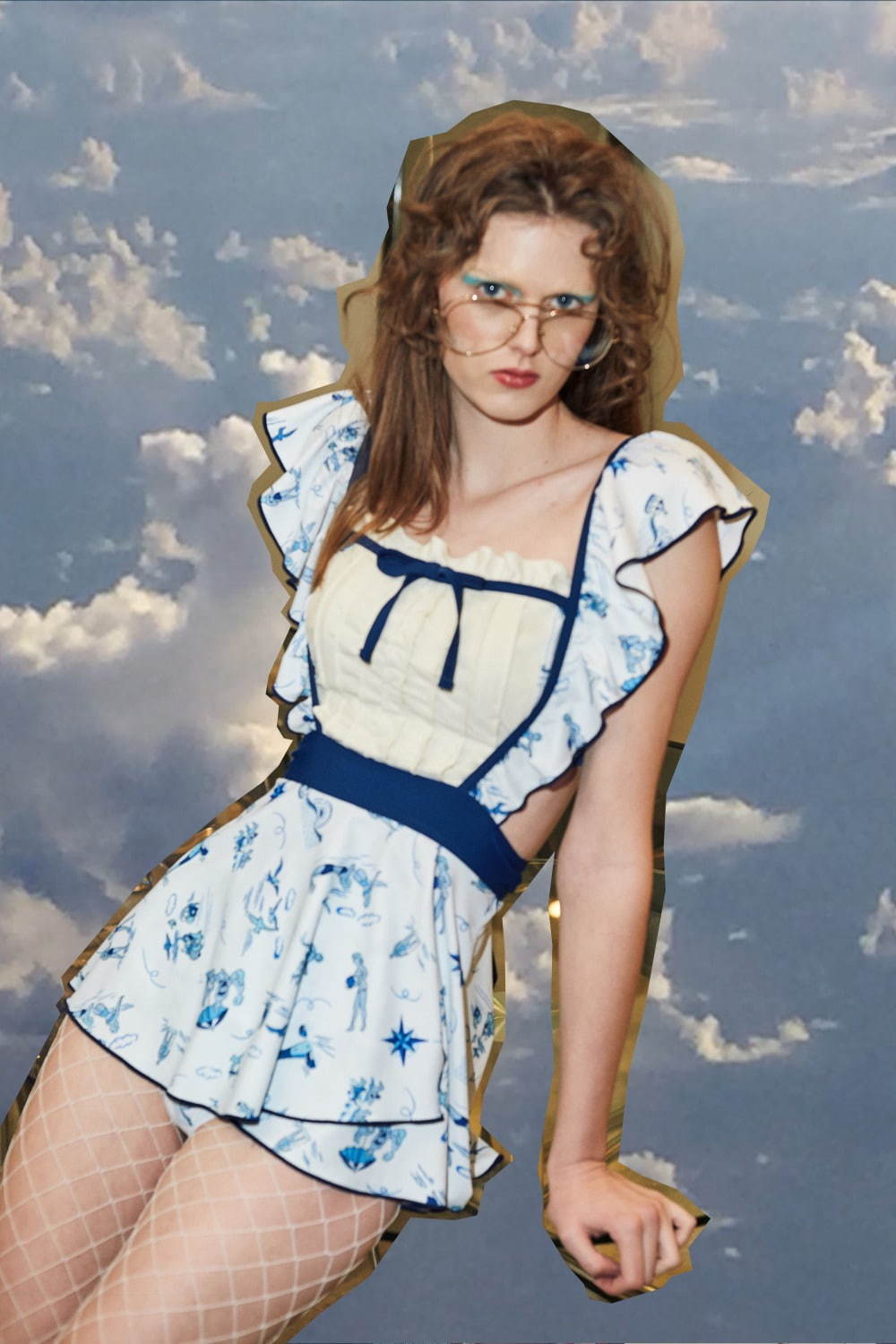 写真10/21｜パメオポーズ新作スイムウェア、“-3キロ水着”やセーラー襟