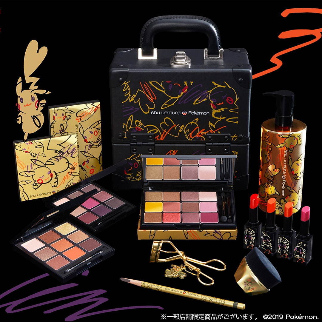 シュウ ウエムラ × ポケモン「ピカシュウ」クリスマスコスメ、注目