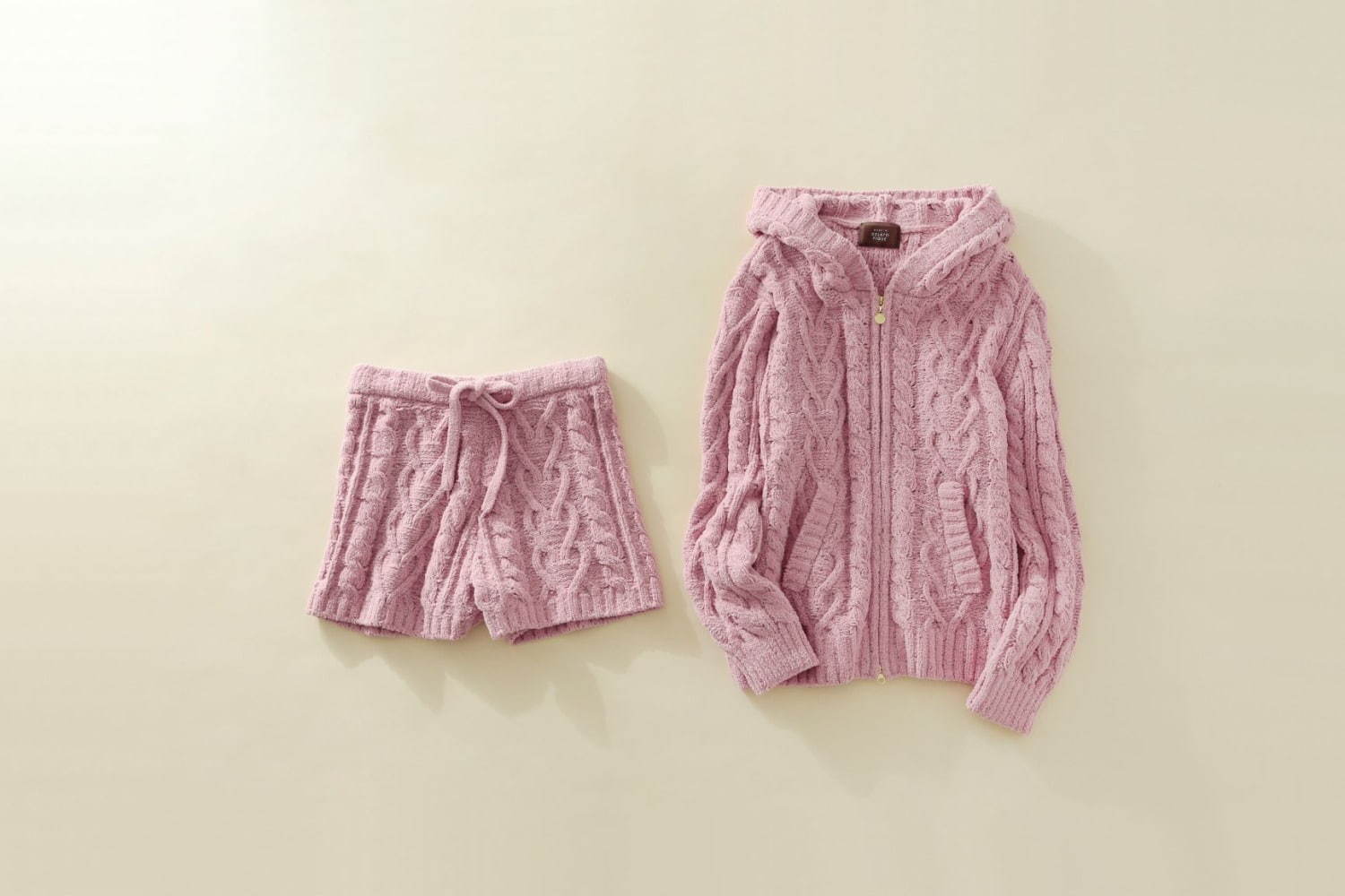 新品】GELATO PIQUE ジェラピケ モコモコルームウェア ピンク 上下