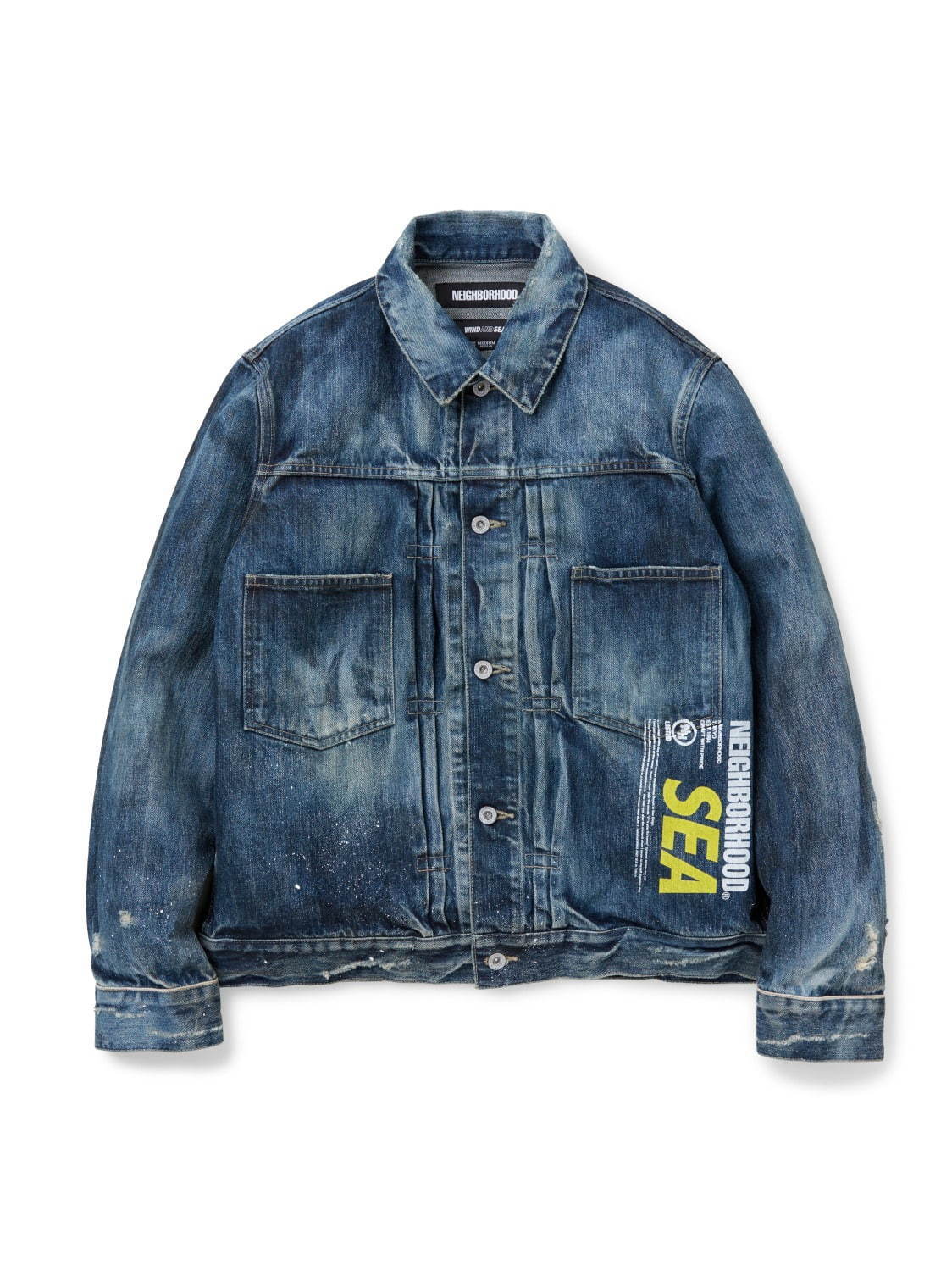 NEIGHBORHOOD WIND AND SEA サベージデニムジャケット ネイバーフッド