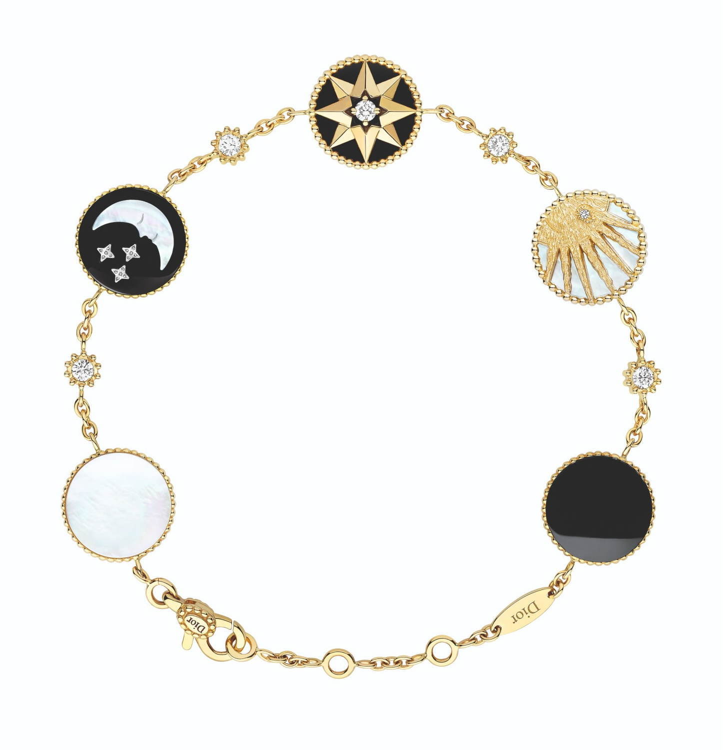 ディオールのお守りジュエリー「ローズ デ ヴァン」新作、スター