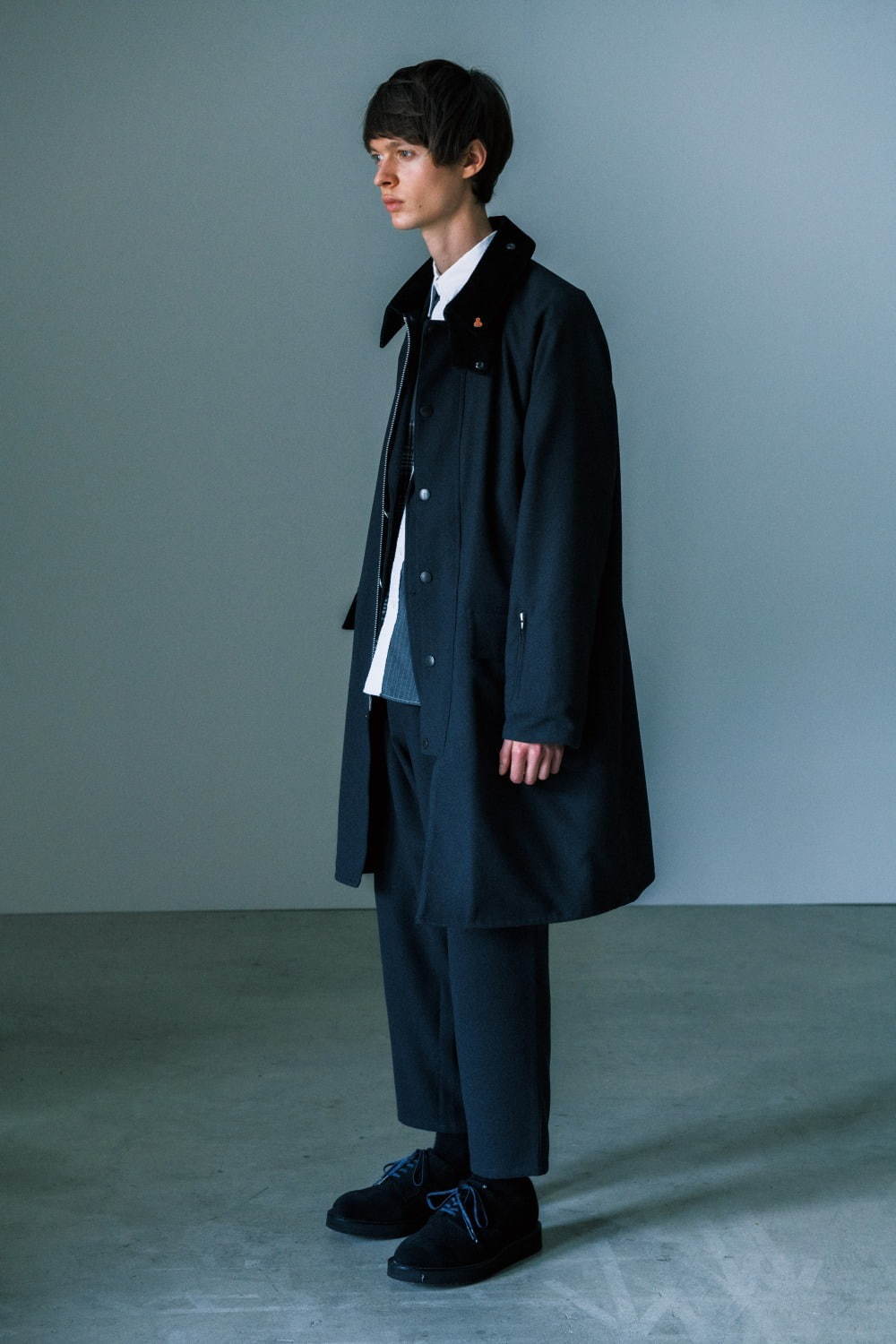 ソフネット×バブアーの都市生活に向けた高機能ジャケット2型、チェック