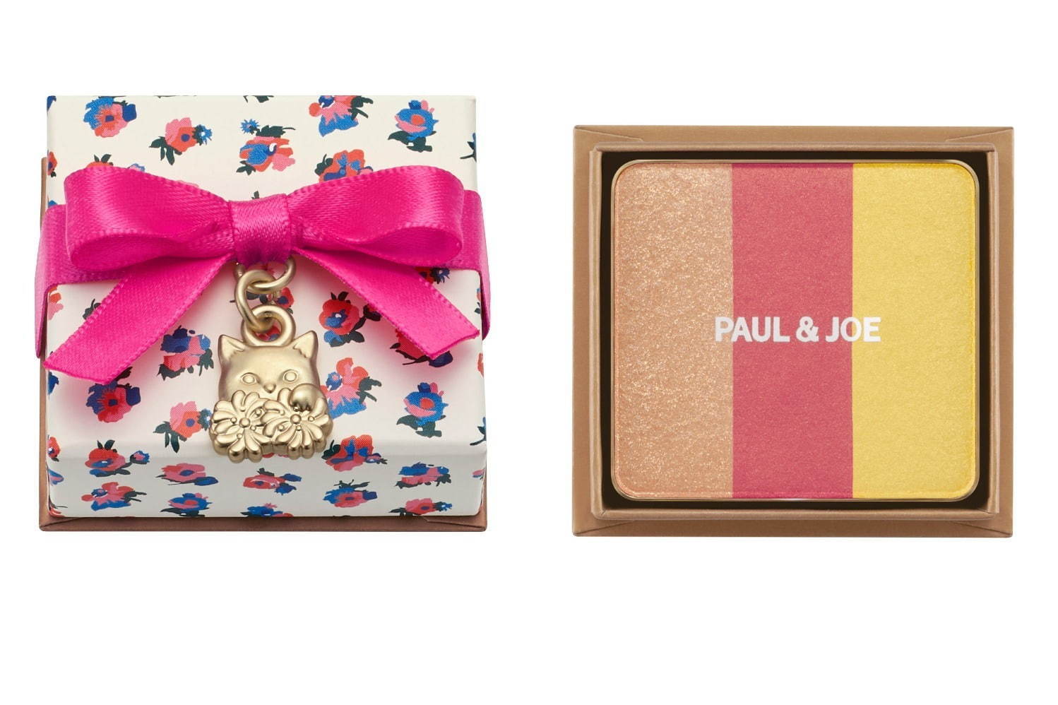 ポール ＆ ジョー ボーテ21年春コスメ、“ネコ”チャーム付きアイ