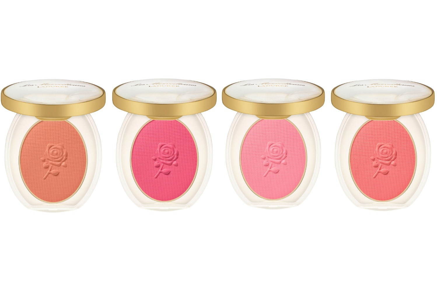 レ・メルヴェイユーズ ラデュレ21年春コスメ“バラの花”着想のチーク