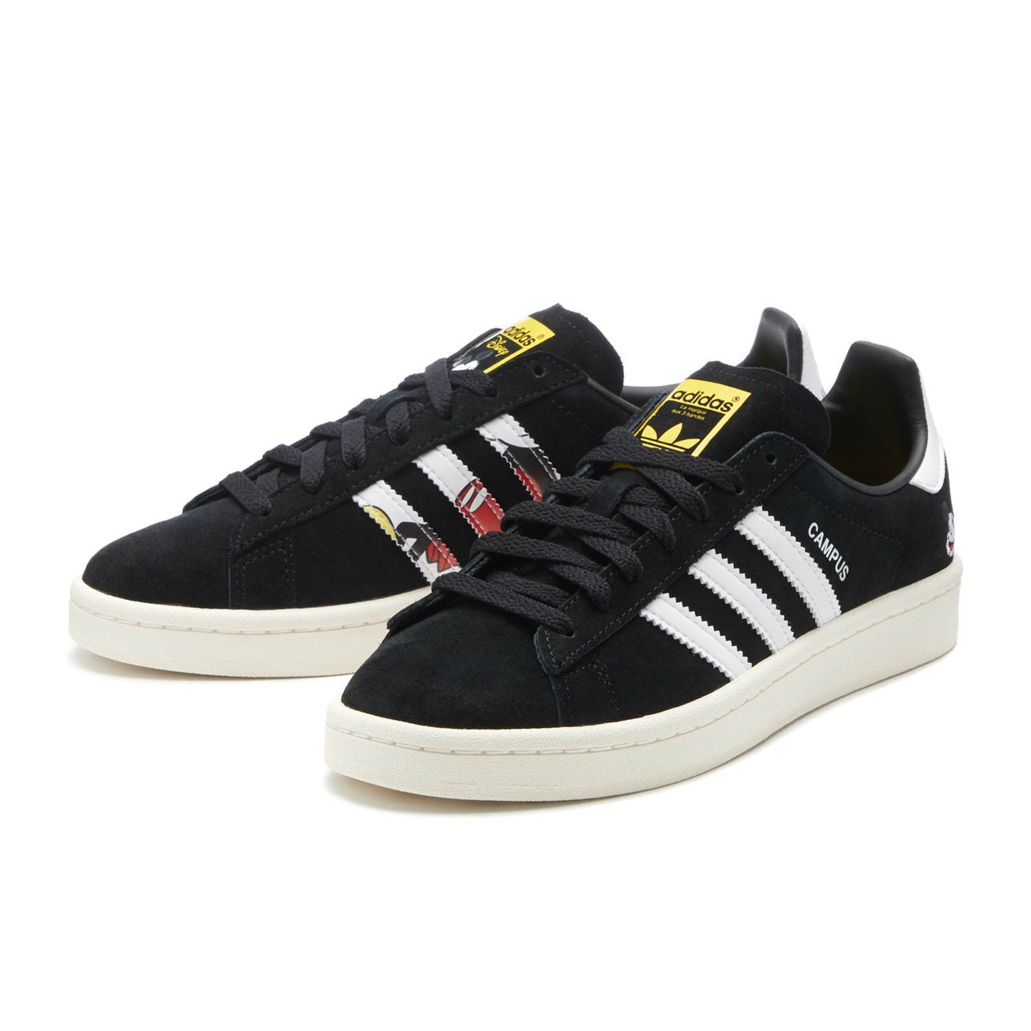 アディダス オリジナルス「ディズニー」スニーカー、ミッキーマウスを