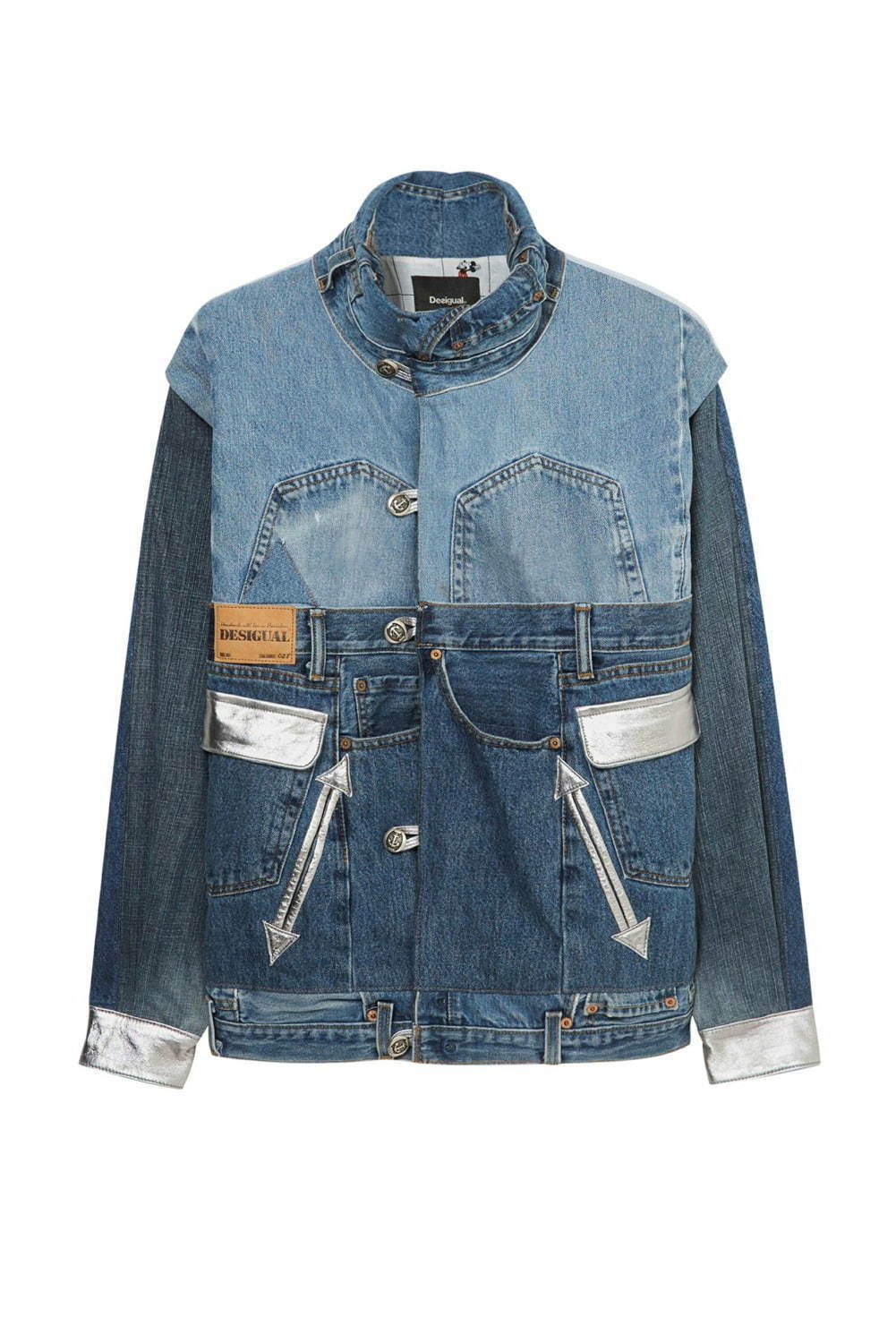 デシグアルとディズニーのコレクション新作、“手を振る”ミッキーマウス