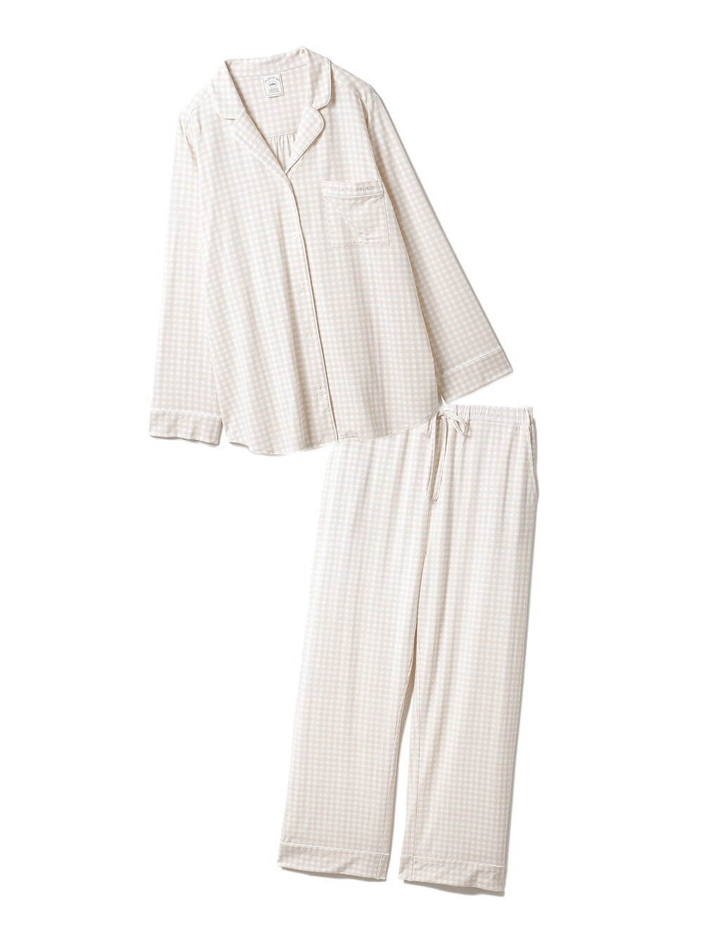 ジェラート ピケのホワイトデー“パステル色”ルームウェア、ボーダー柄