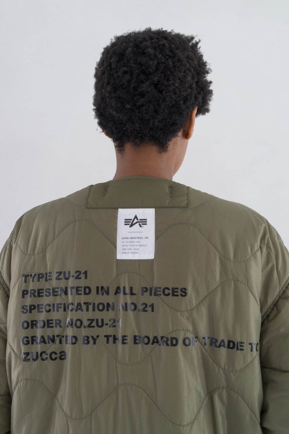 ズッカ×アルファ インダストリーズ、ミリタリー仕様の“リバーシブル