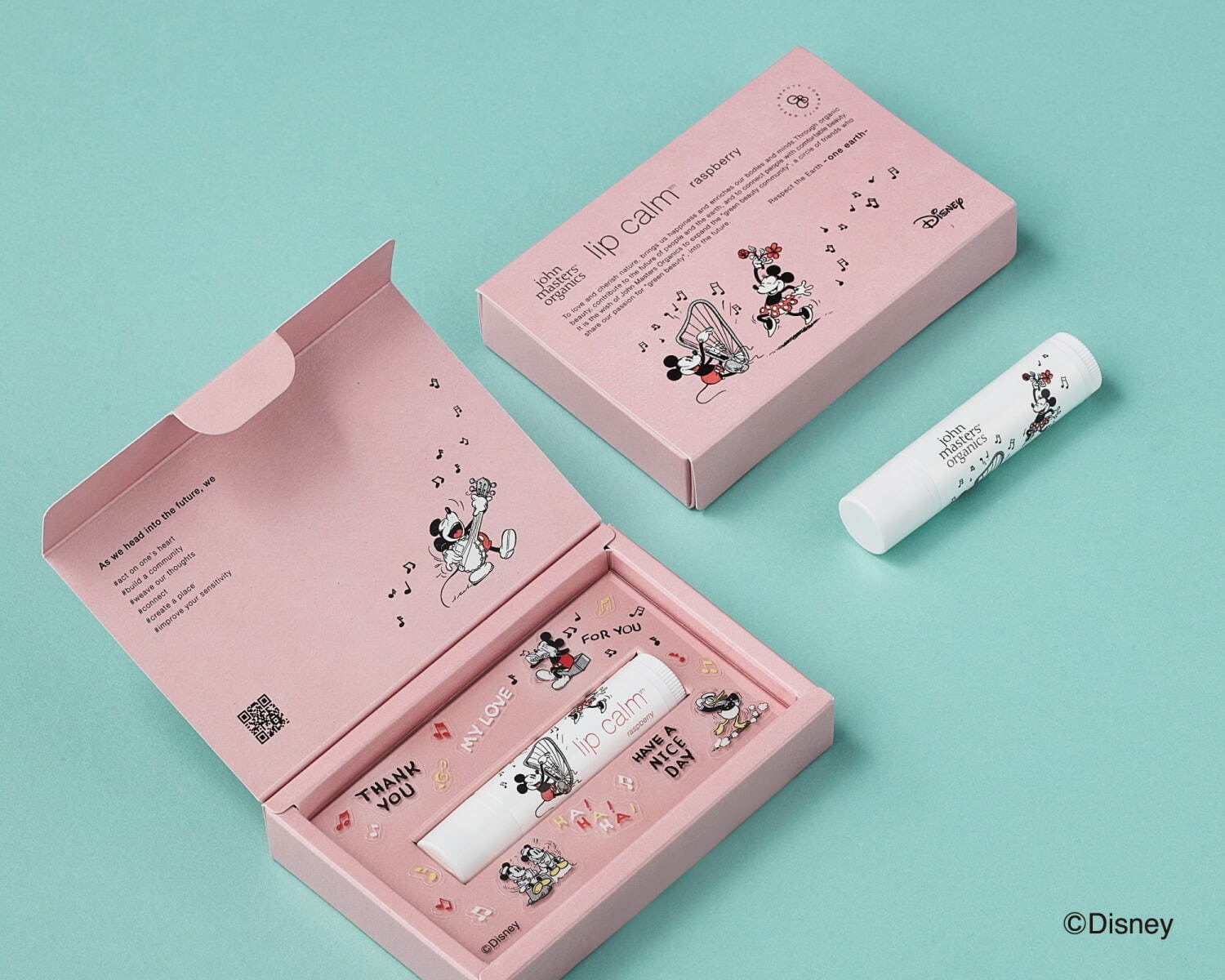 ジョンマスターオーガニック「ディズニー限定デザイン」リップカーム