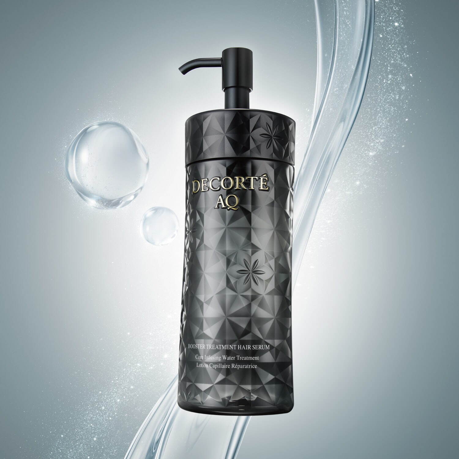 コスメデコルテ「AQ」22年冬コスメ、トリートメント前の「髪の導入美容