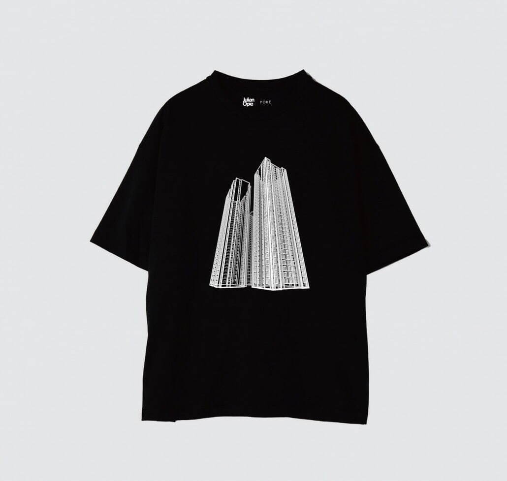 ヨーク、英国アーティスト ジュリアン・オピーとのコラボTシャツ - 初