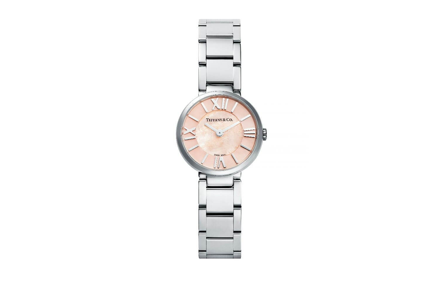 ティファニー新作腕時計“ピンク マザーオブパール”が輝く