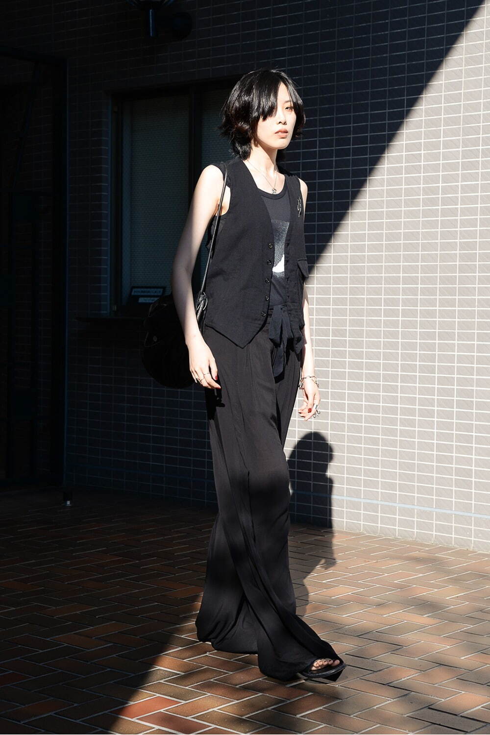 アン ドゥムルメステール(ANN DEMEULEMEESTER)着用 スナップ