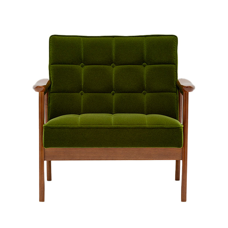 カリモク60 Kチェア1シーター ≪ワイド≫ モケットグリーン