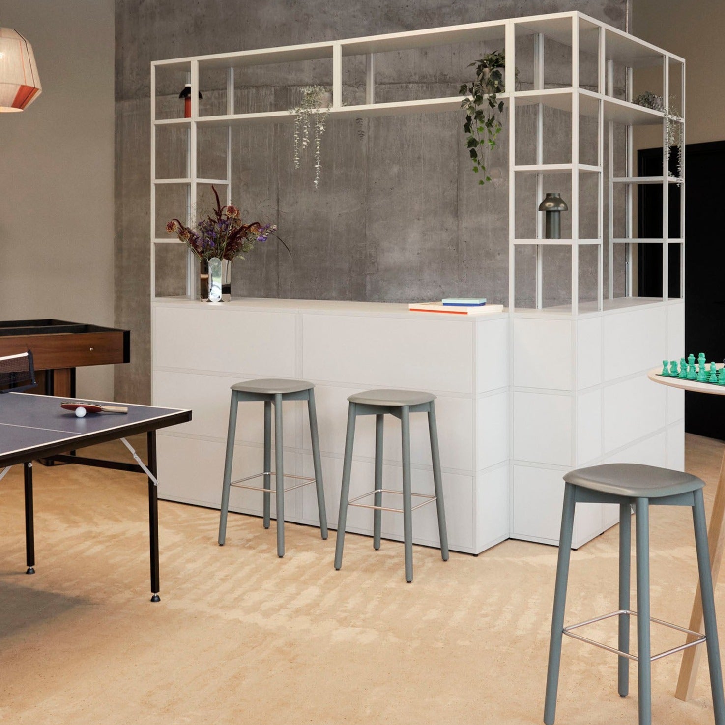 HAY(ヘイ)SOFT EDGE 82 BAR STOOL HIGH（旧：32）（スツール