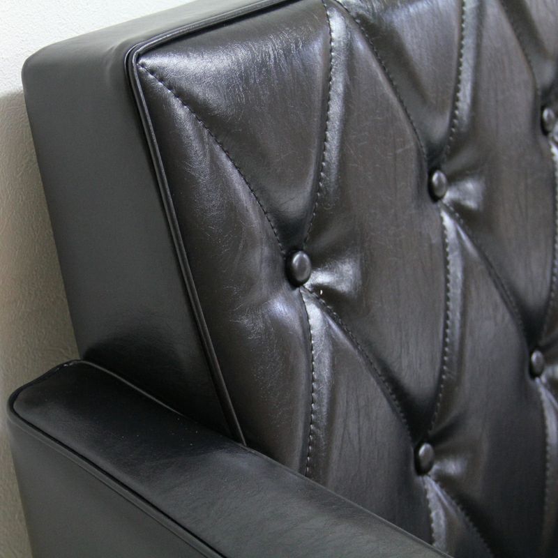 カリモク60 ロビーチェア3シータースタンダードブラック（ダーク