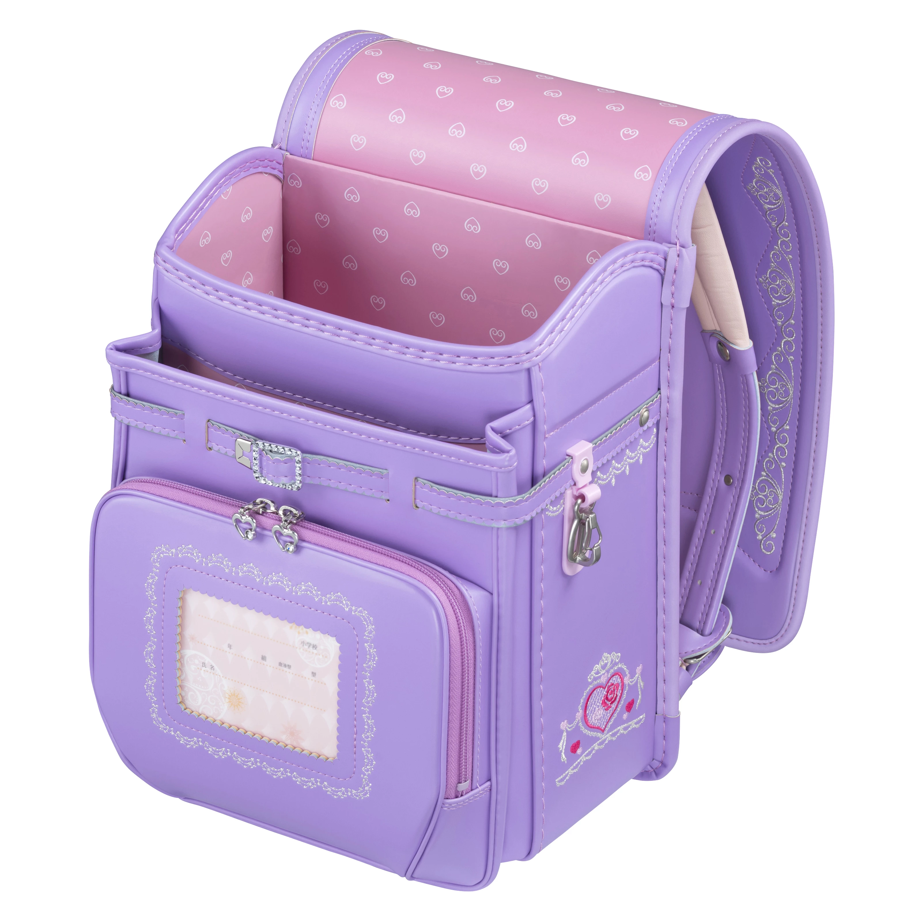 ロイヤルローズ／安ピカッ／楽ッション フィットちゃんランドセル 2027