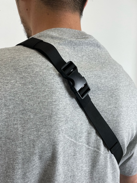 CHALLENGER / FIREBALL WAIST BAG -Black-