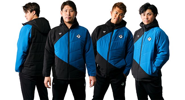 選手が着用する「ファイターズ オンフィールドアパレル」発売