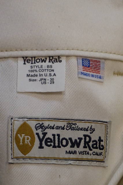 YELLOW RAT』 (イエローラット）ニュー ボーイスカウト ショートパンツ