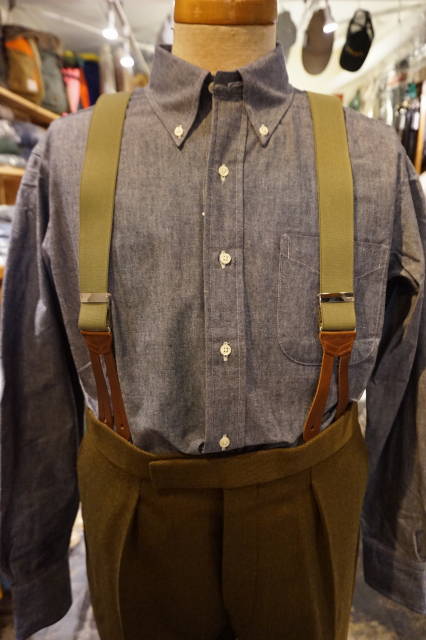 ALBERT THURSTON』 ( アルバートサーストン ) 別注 サスペンダー 英国