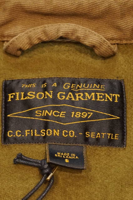FILSON』（フィルソン） ベアトゥース ジャックシャツ コットン