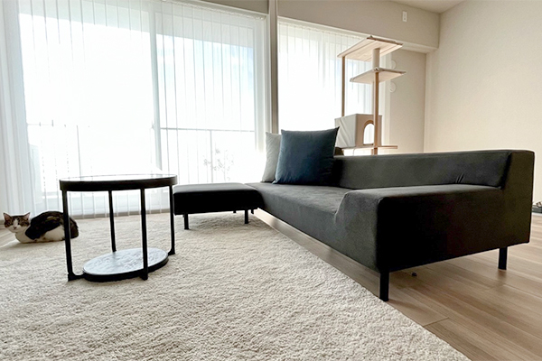 SIESTA 3人掛け + SIESTA スツール | お客様の声 | ソファ専門店