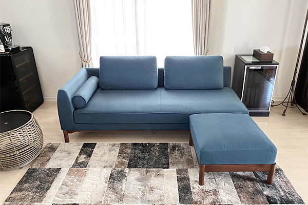 VESEL 3人掛け + RECTA(WN) スツール | お客様の声 | ソファ専門店