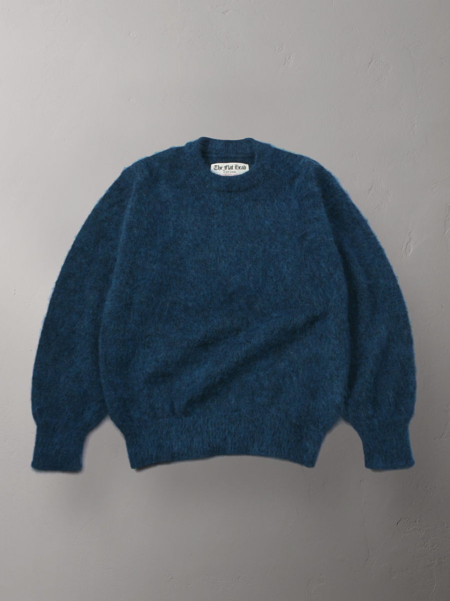 モヘア クルーネックセーター FN-KT-W002 | THE FLAT HEAD