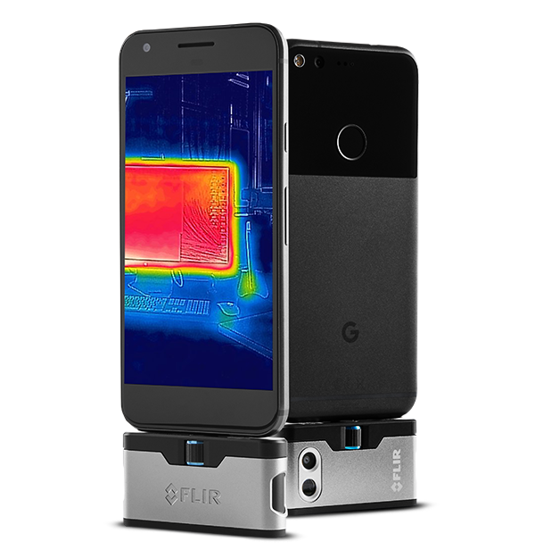 iOSおよびAndroidスマートフォン用Flir Oneプロフェッショナルサーマル