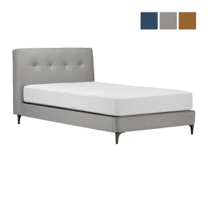 サロンベッド ライトグレー ファブリック サロンベッド ライトグレー