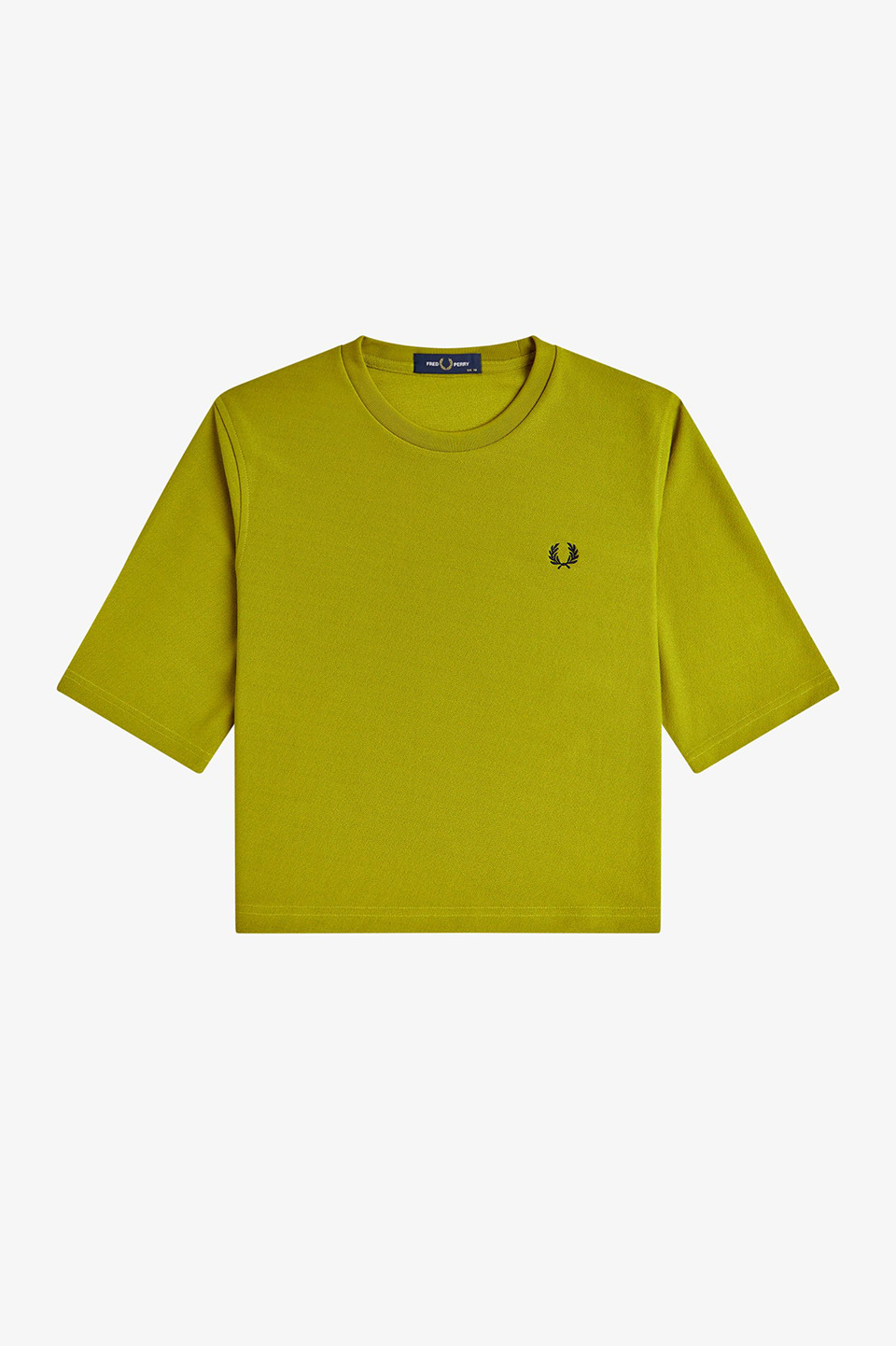 Textured Jersey T-Shirt(10 Z17：TENNIS BALL YELLOW): | FRED PERRY