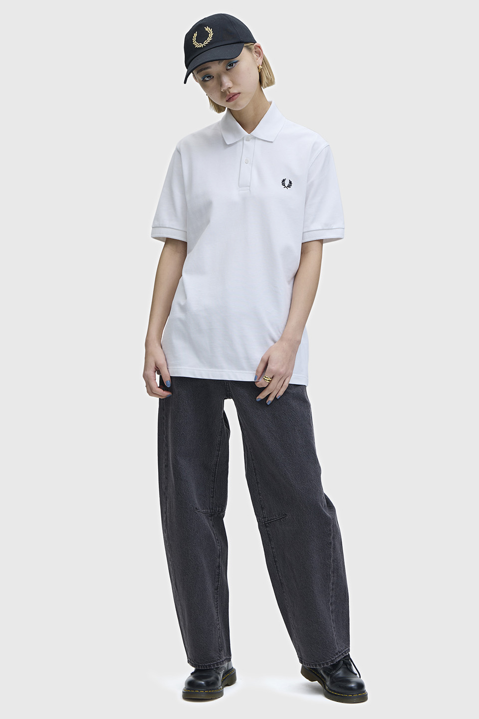 The Fred Perry Shirt - M3(36 100：WHITE): | FRED PERRY JAPAN