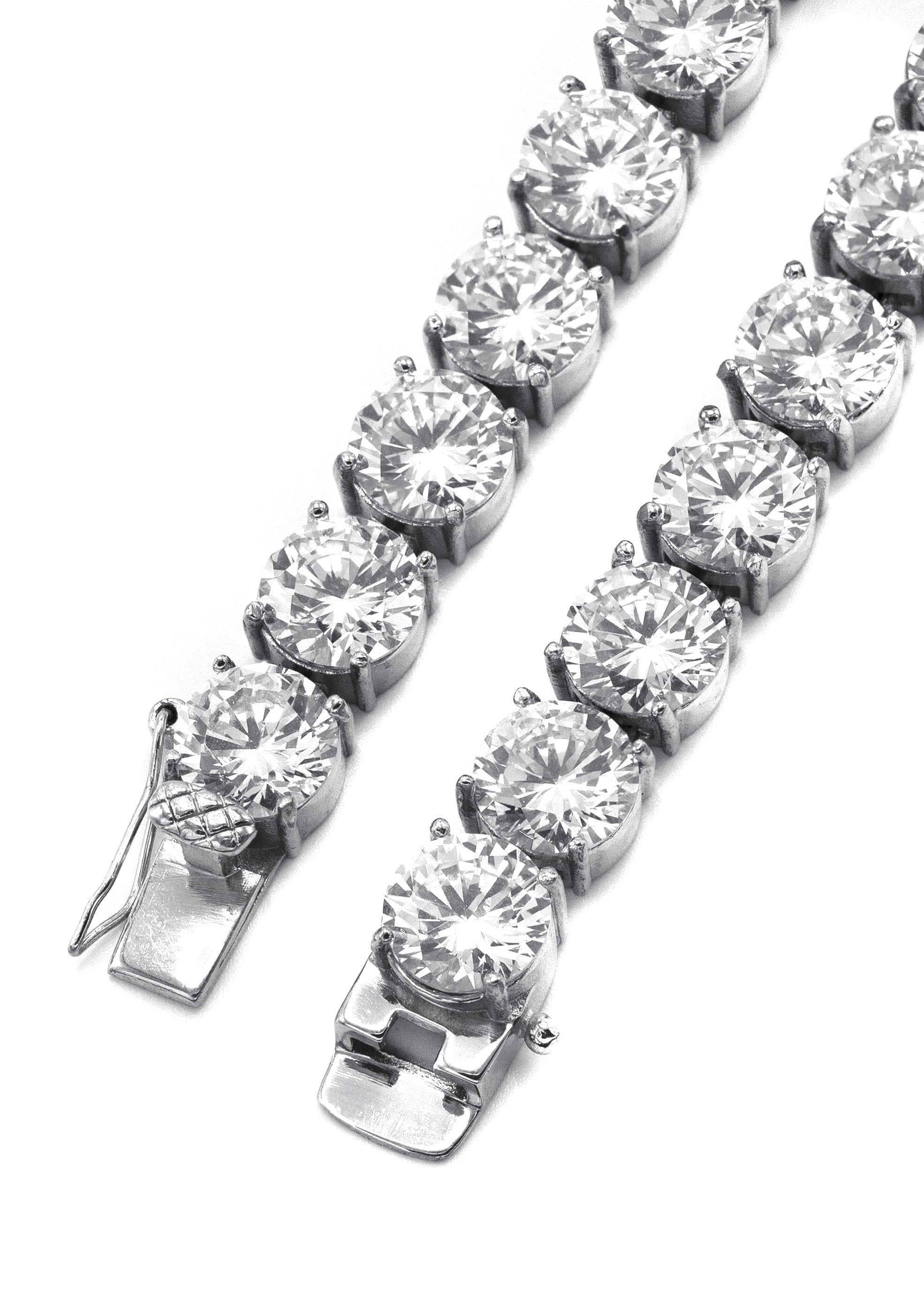 ラボグロウン ダイヤモンド テニスチェーン / ネックレス - 14K