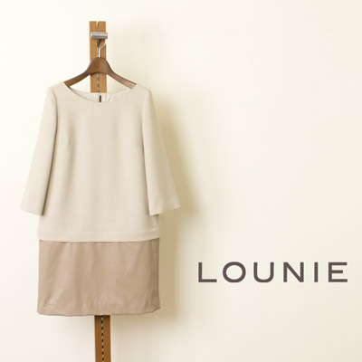Oggi11月号掲載】LOUNIE (ルーニィ) 2WAYサックワンピース