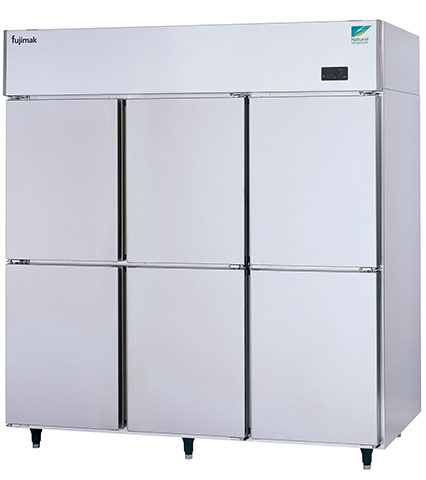 1028◇格安配送地域あり◇業務用フジマック◇6ドア冷蔵庫◇2015年製