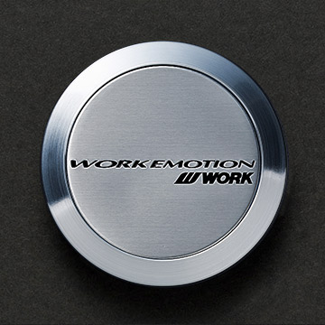 WORK ワーク エモーション センターキャップ フラットタイプ シルバー