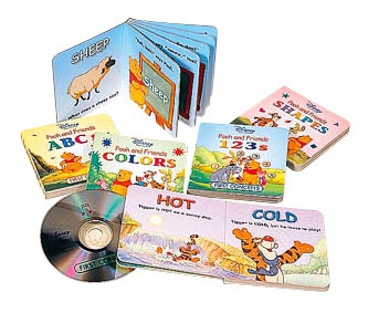 プーさんのえいごボード絵本6冊セットCD付｜Fujisan.co.jp