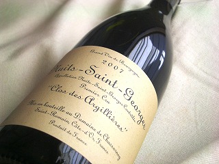 ニュイ・サン・ジョルジュ・クロ・デ・ザルジリエール2007