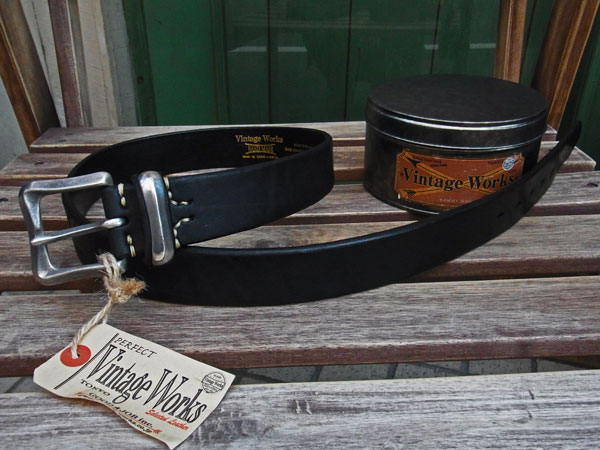 ビンテージワークス レザーベルトVINTAGE WORKS LEATHER BELT DH5675