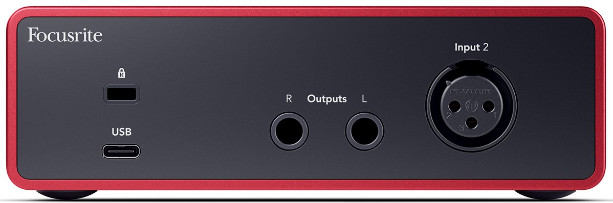 Focusrite Scarlett Solo 4th Gen 2x2 USB Audio Interface, 4th