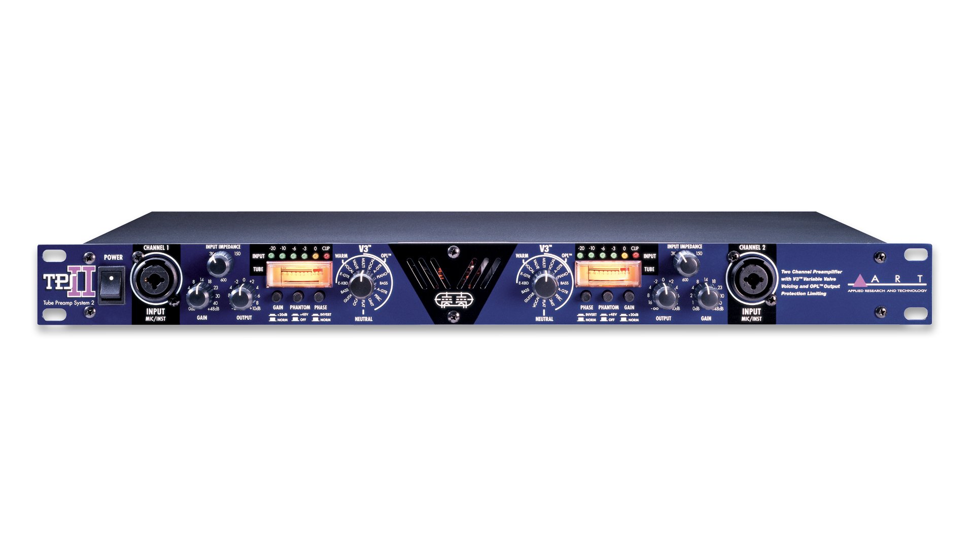 ART TPS-II 2 Channel Tube Mic Preamp | Full Compass Systems