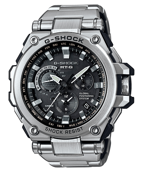 MTG-G1000 New G-Shock MT-G with GPS Hybrid Timekeeping - G-Central