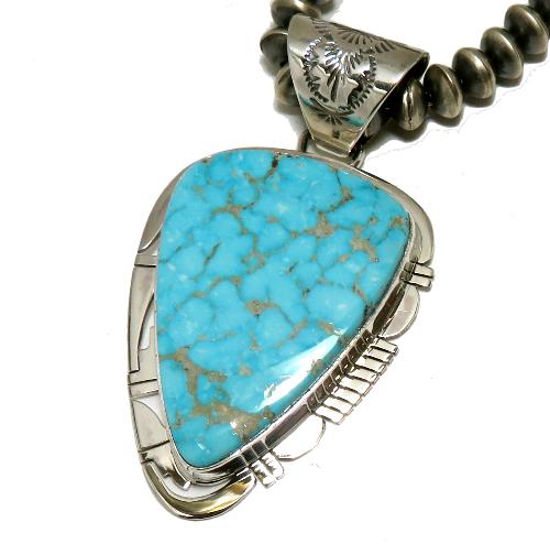 インディアンジュエリー ターコイズ ペンダント ナバホ族