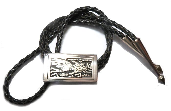 インディアンジュエリー ホピ族製作のボロタイ・ループタイ