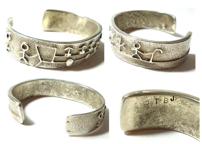 ホピ族のブレスレット・バングル 〔アメリカインディアンが創る〕