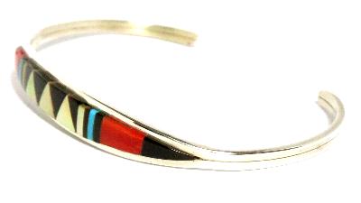 インディアンジュエリー ズニ族バングル ブレスレット