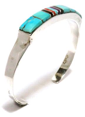 インディアンジュエリー ズニ族バングル ブレスレット