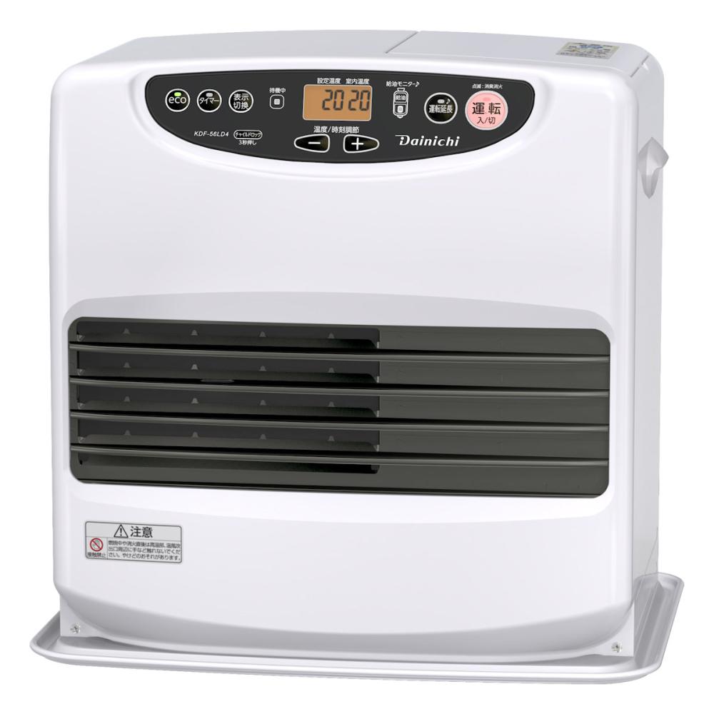 ダイニチ 石油ファンヒーター 木造12畳 ムーンホワイト 専用収納